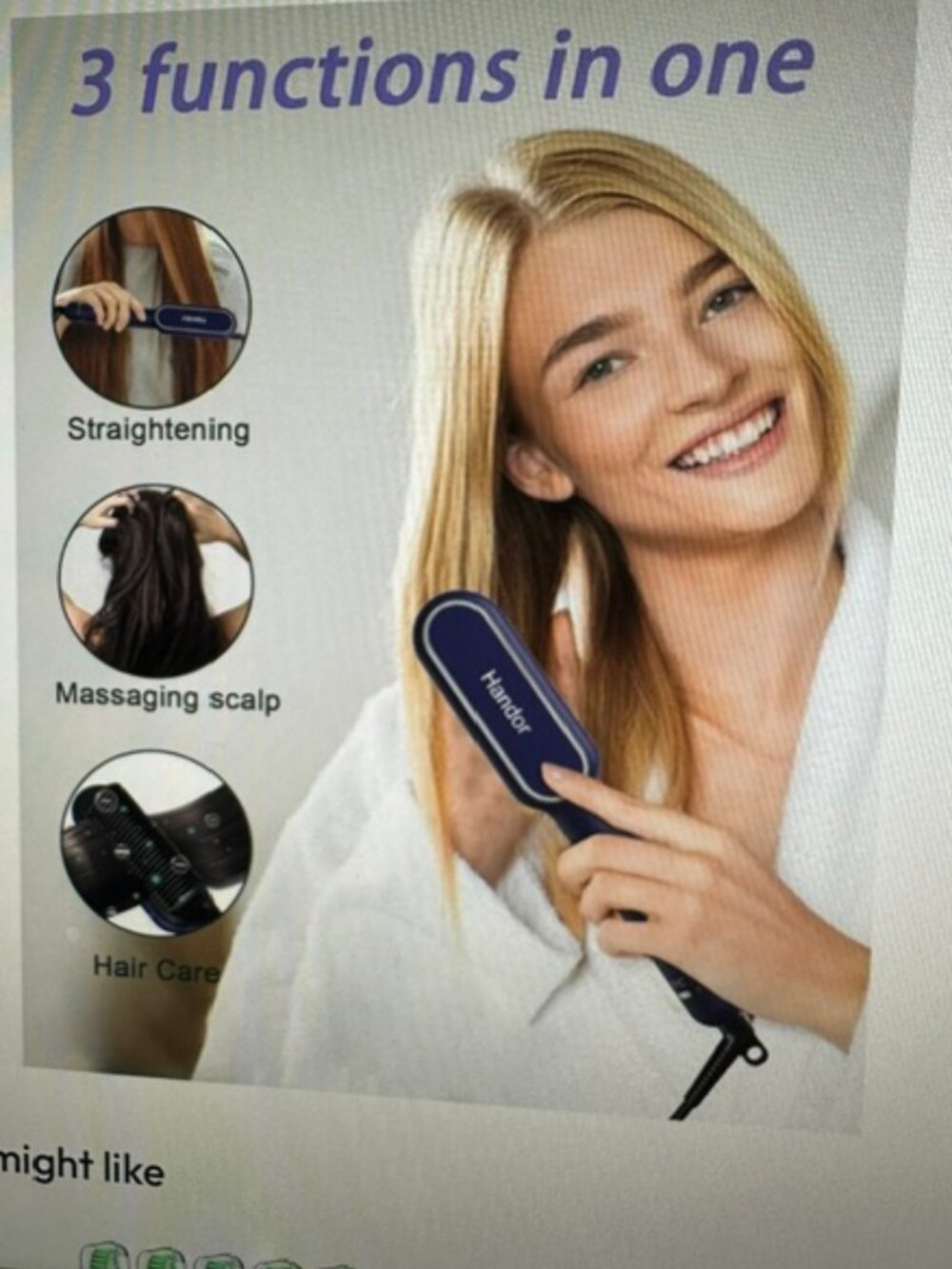 Handor Iconic hair straighter